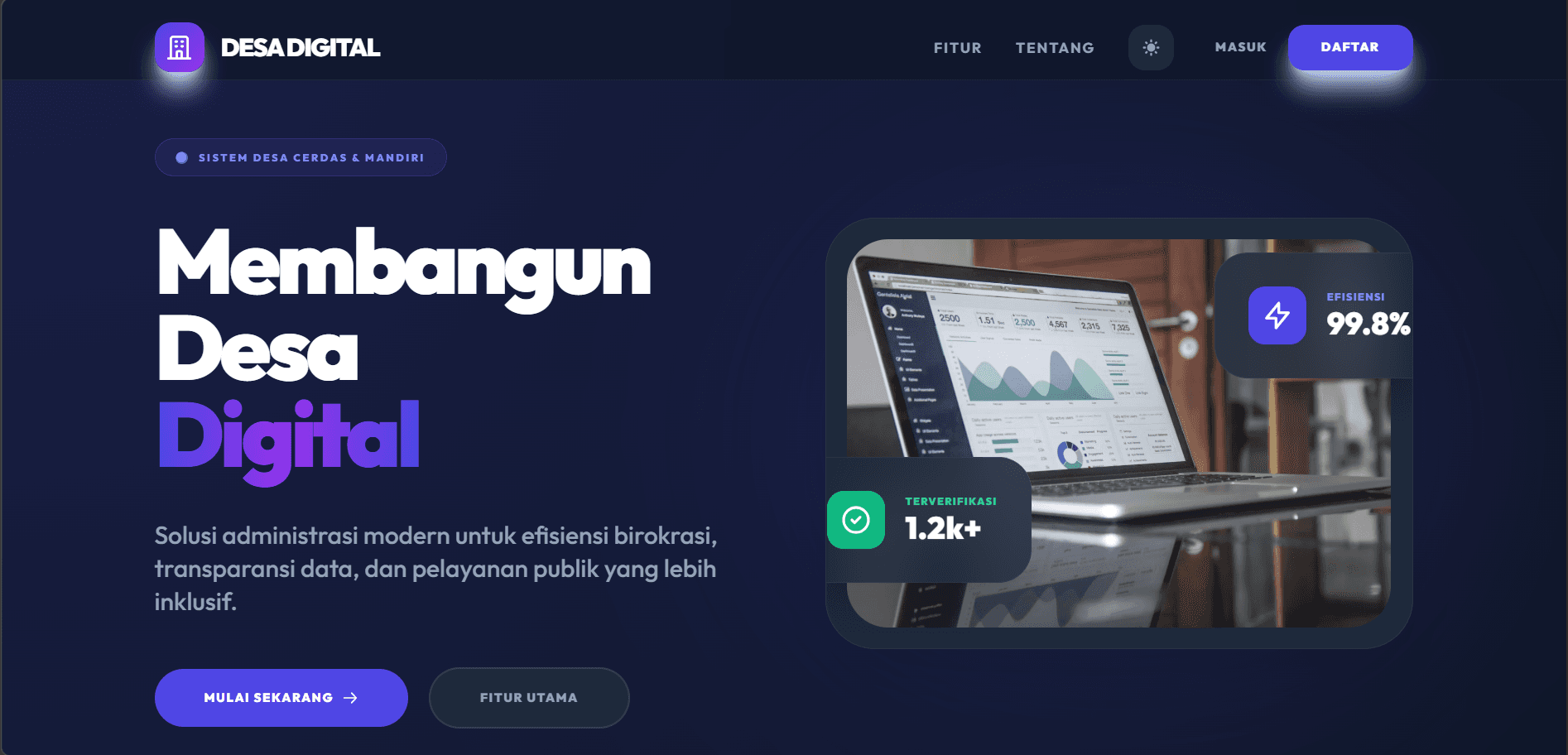 Desa Digital: Modern Village Administration System